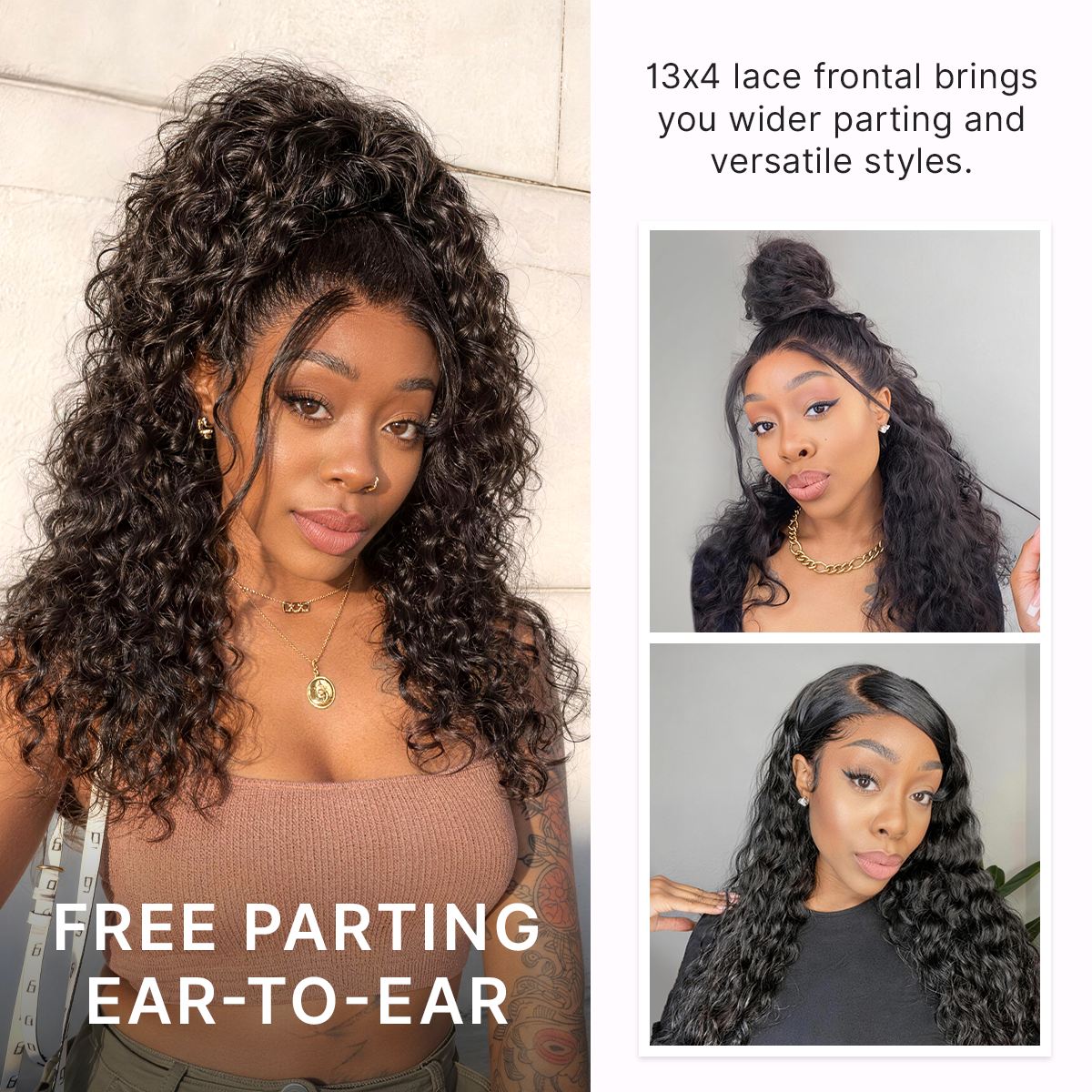 🔥Last Day: 50% Off🔥Glueless Water Wave Wig – Fluffy & Natural Volume