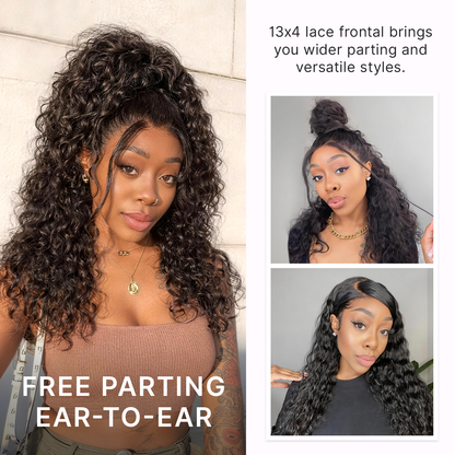 🔥Last Day: 50% Off🔥Glueless Water Wave Wig – Fluffy & Natural Volume