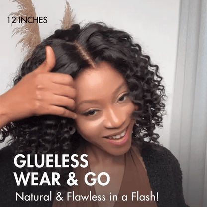 Ready-to-Wear Highlight Bob Wig – Glueless Short Layered Lace Wig