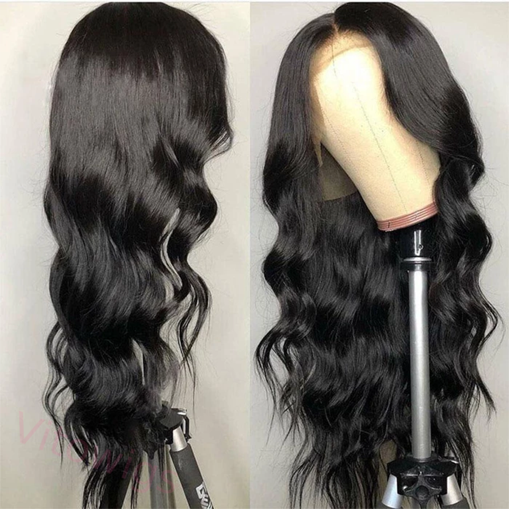 Brown Mixed Gold Brazilian Body Wavy Wigs