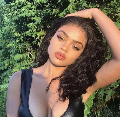 Sexy And Elegant Black Glueless Long Hair Body Wave Wig