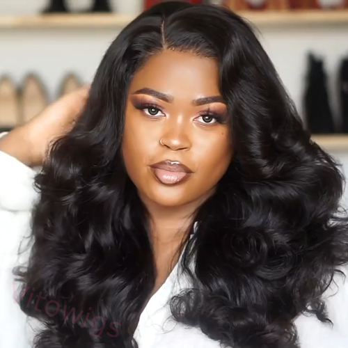 Glueless Wig Short Bob Body Wave Wig For Women