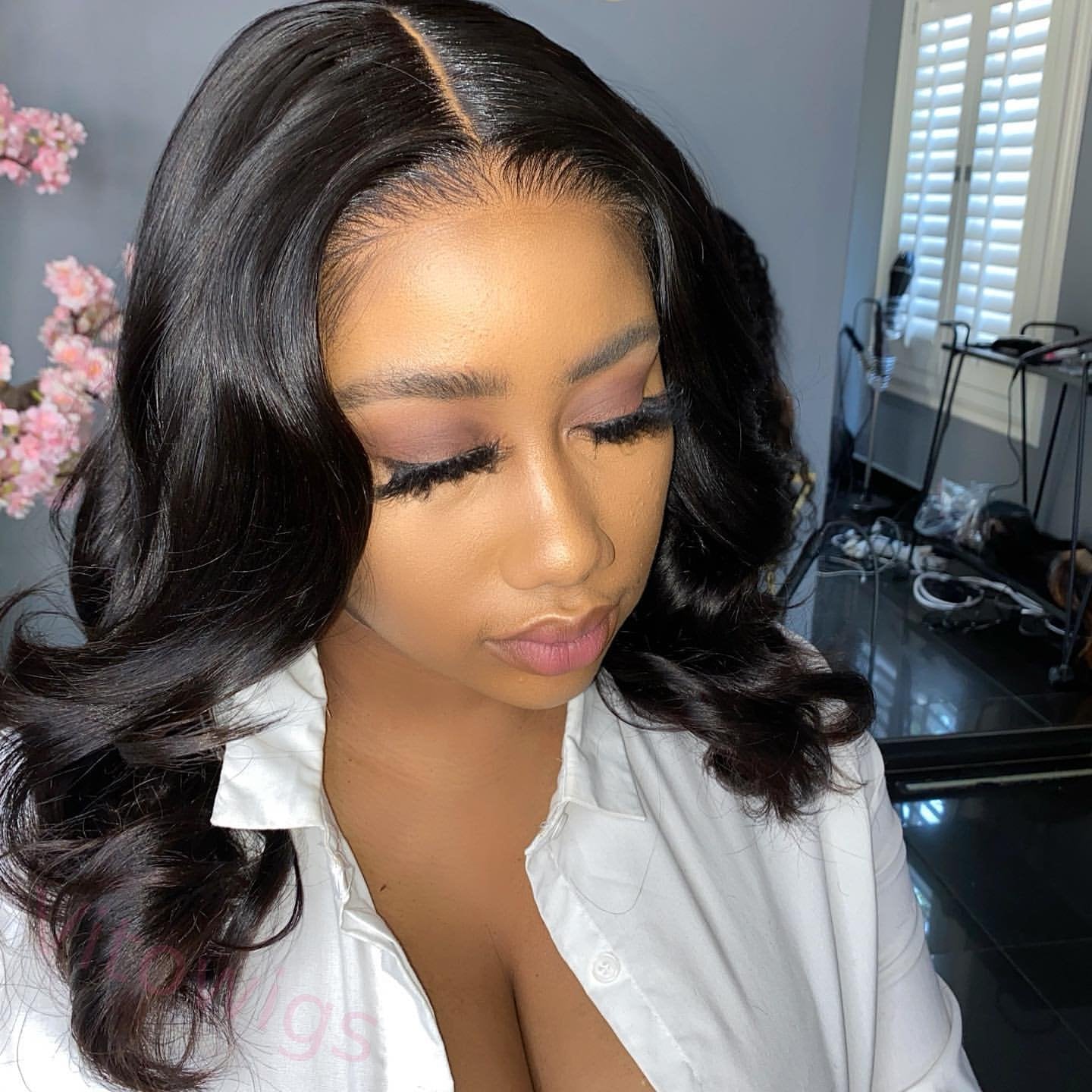 Glueless Wig Short Bob Body Wave Wig For Women