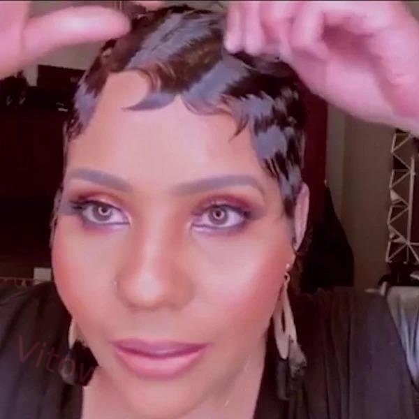 Summer Arrival Short Style Curly Wig