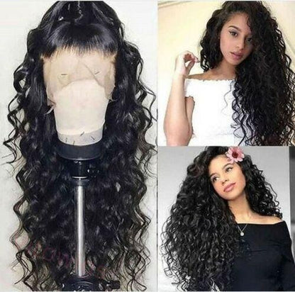 Hot Brazilian Black Water Wave Wigs