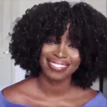 New Best Design African American CURLY WIG
