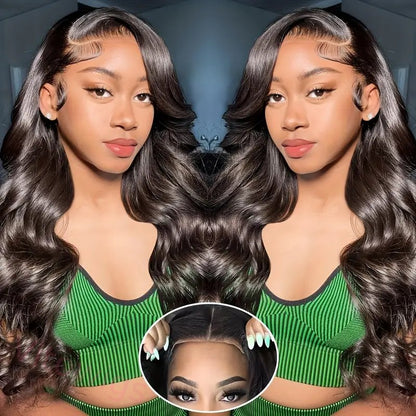 Brown Mixed Gold Brazilian Body Wavy Wigs
