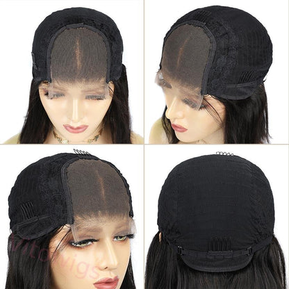 Short Hair Black Crurly Wig