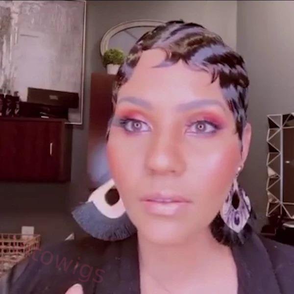 Summer Arrival Short Style Curly Wig