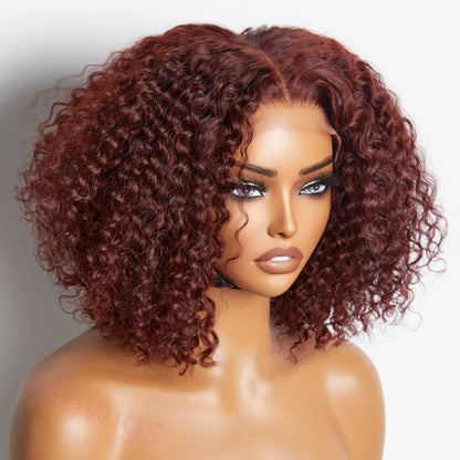 New Glueless Super Fluffy Afro Kinky Black Short Curly Wigs